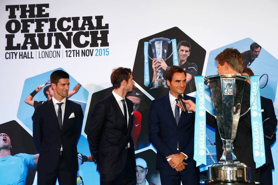 Atp World Tour Finals Draw at City Hall. Roger Federer (Getty Images)